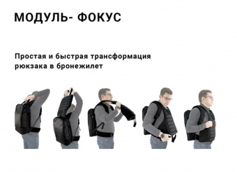 Бронежилет-рюкзак «Модуль-Фокус» по доступным ценам | Интернет-магазин Русский Витязь