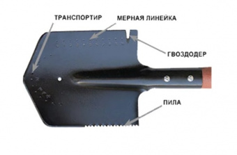Лопата пехотная "АЗАРТ-М" по доступным ценам | Интернет-магазин Русский Витязь
